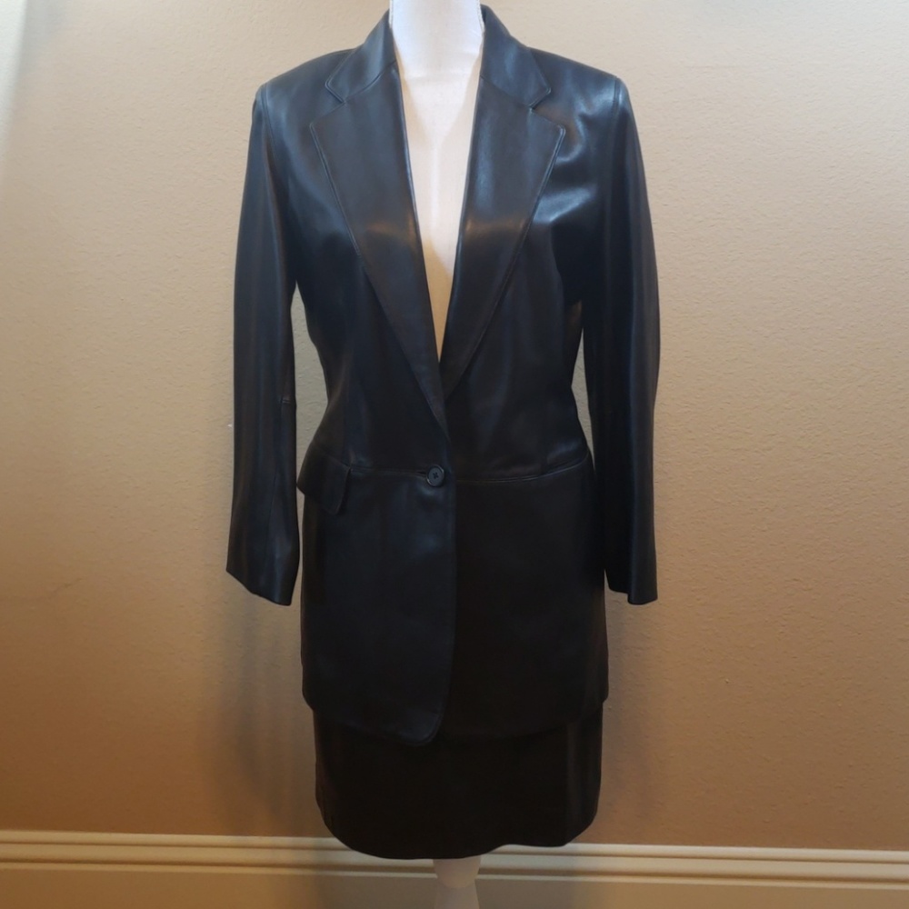 Lord & Taylor Leather Suit